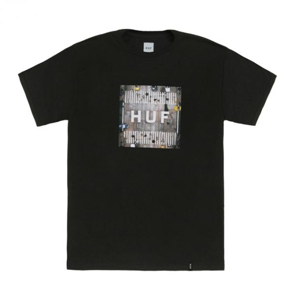 INTERSECTION BOX LOGO TEE-BLK